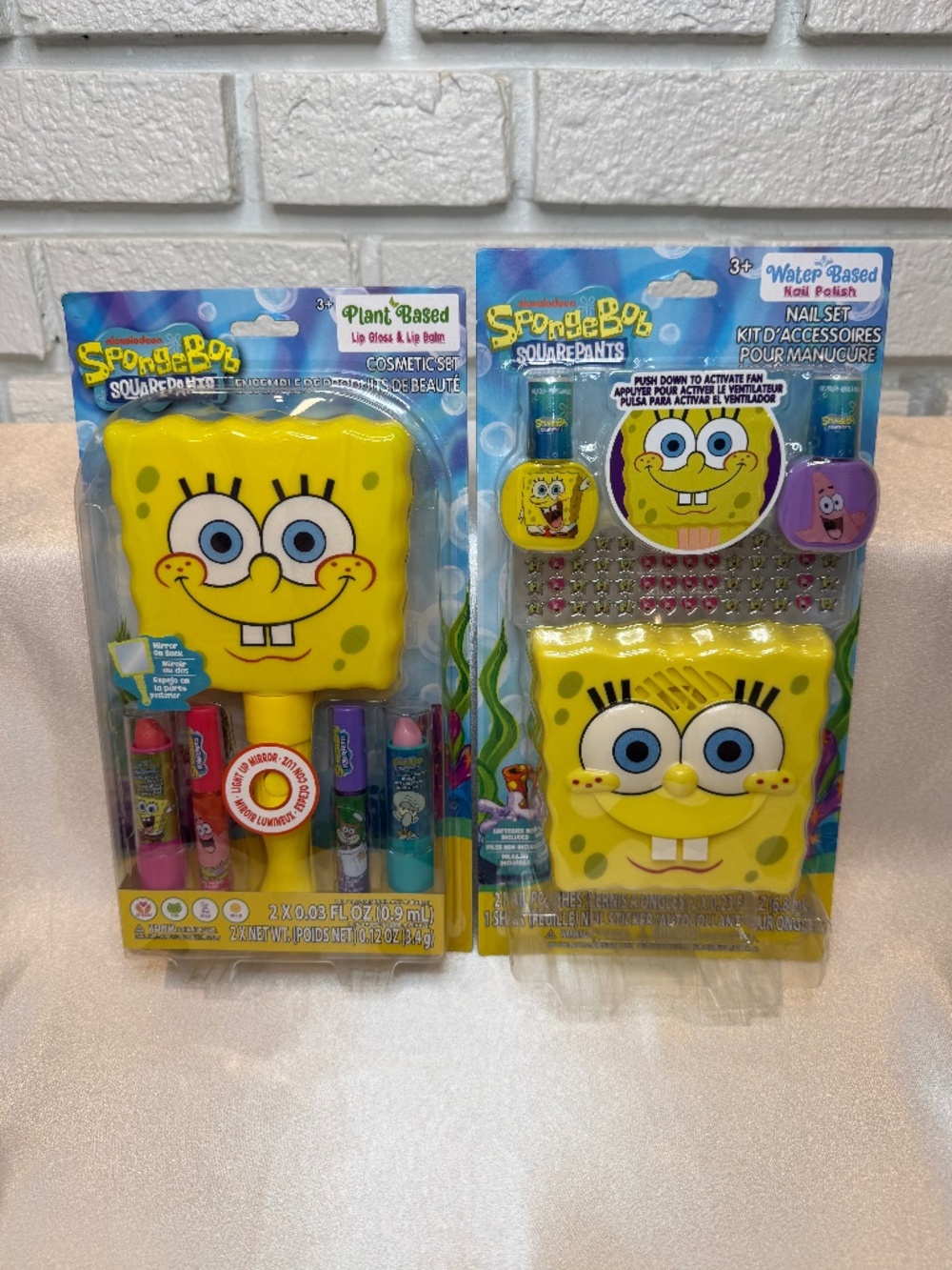 Spongebob Squarepants Nail & Cosmetic Set - New In Package